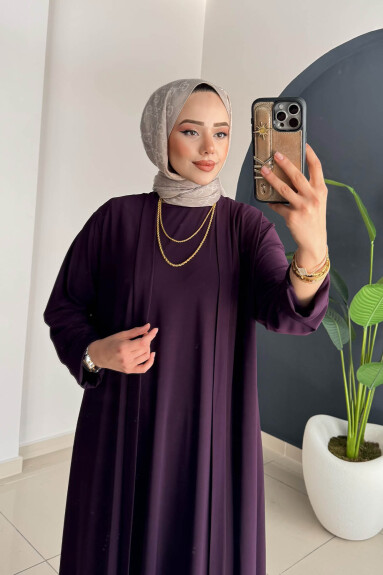 3'lü Takım 601 Mor - 3