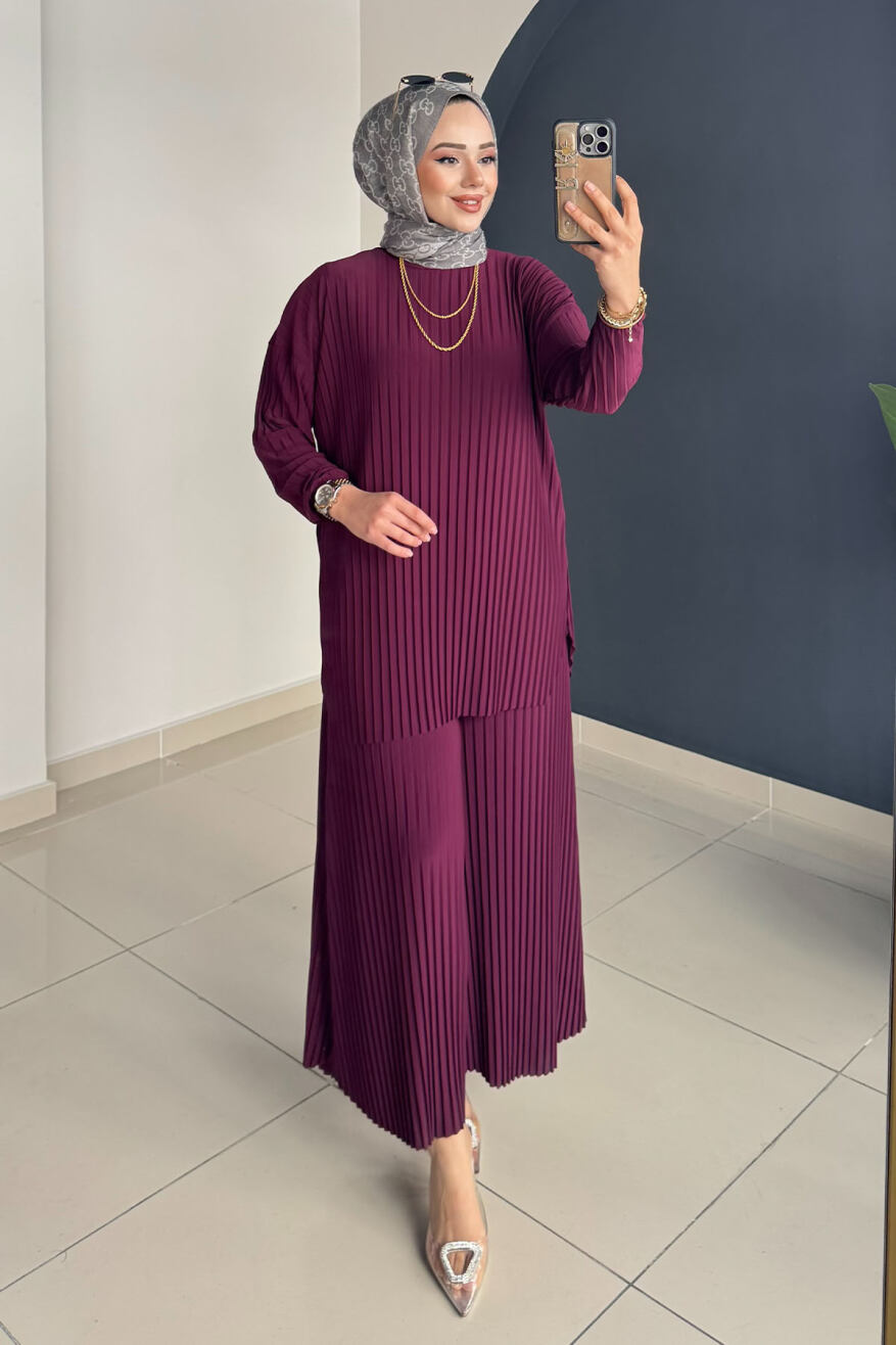 Ela Piliseli Takım 4150 Mürdüm - 2