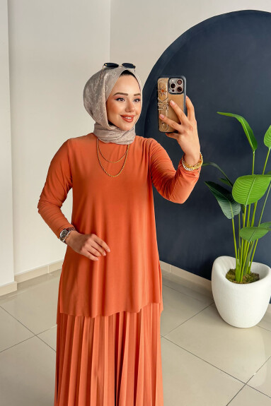 Eteği Piliseli Takım 4125 Kayısı - 3