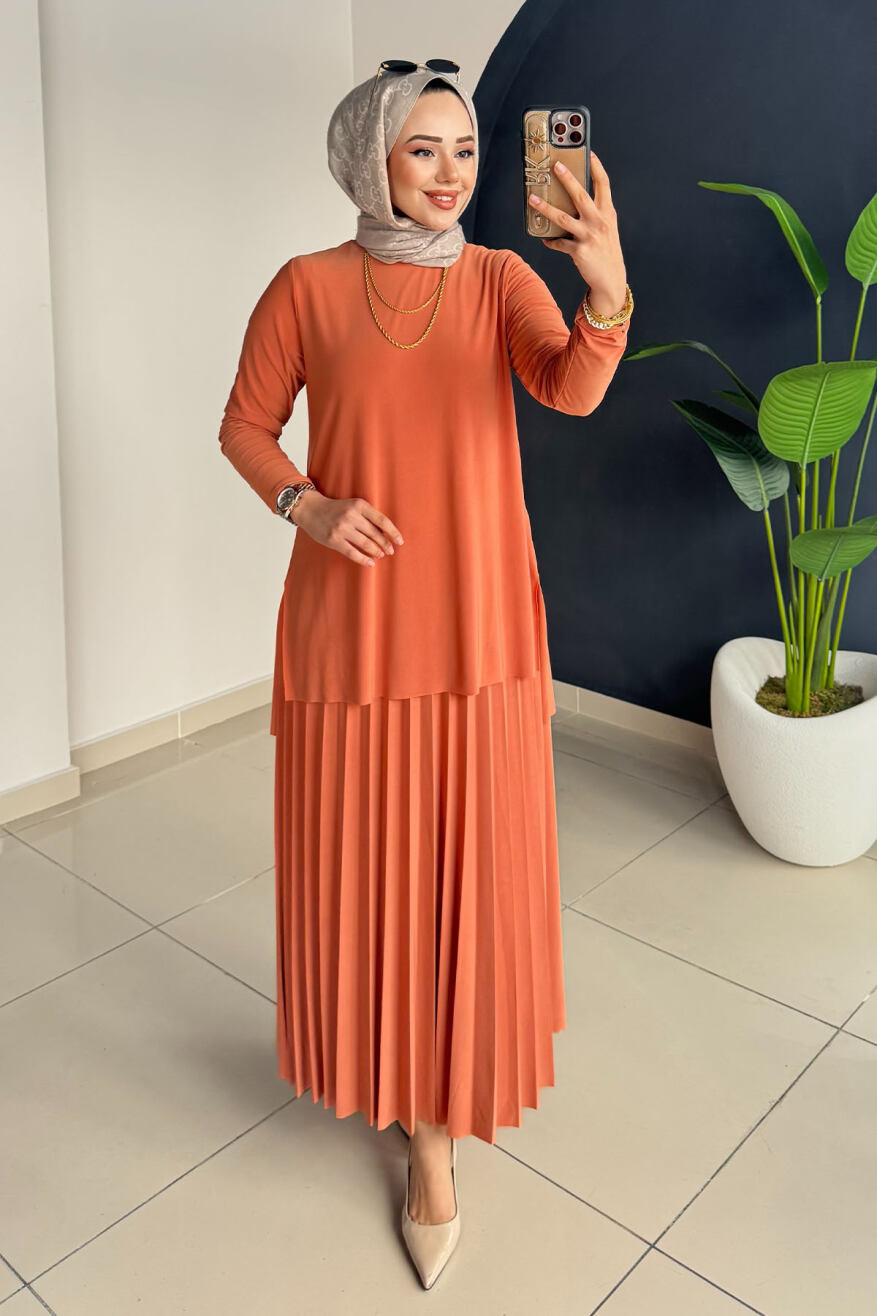 Eteği Piliseli Takım 4125 Kayısı - 2