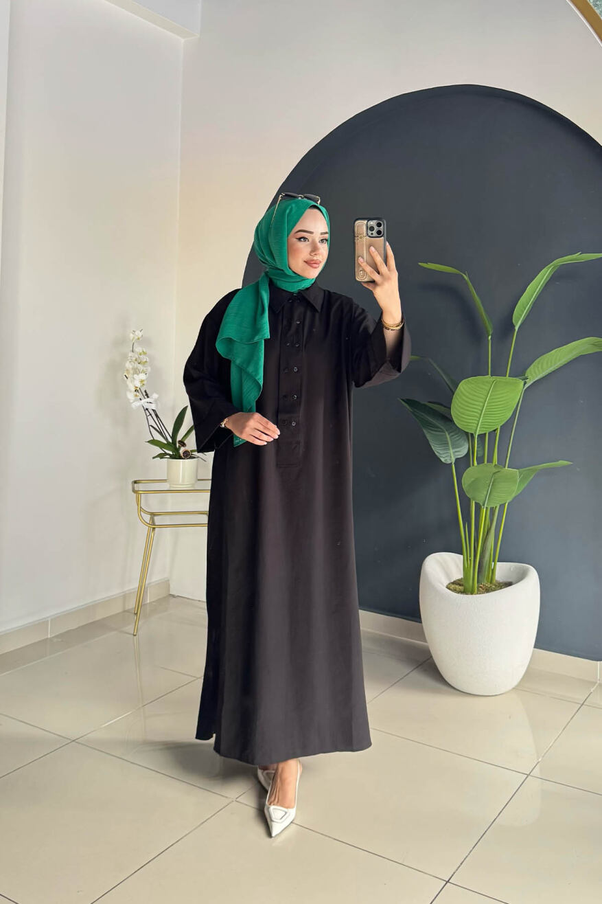 TAM BOY TUNİK 8024 SİYAH - 2